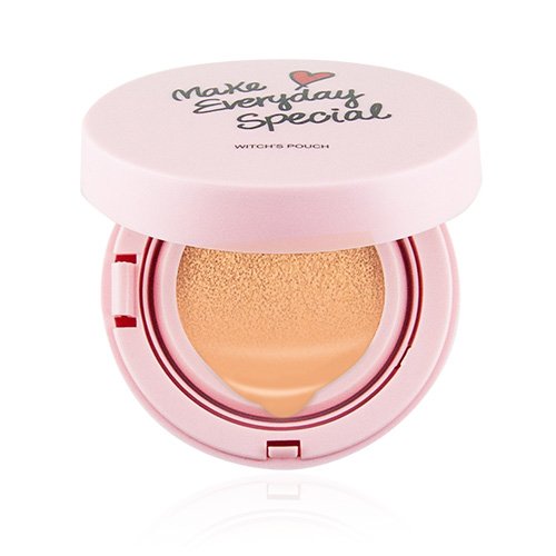 Witch'S Pouch Moisturizing Cover Cushion No. 21 Light Beige Japan 26 Sheets - YOYO JAPAN