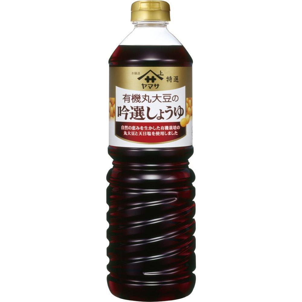 Yamasa Organic Whole Soybean Soy Sauce 1000ml - YOYO JAPAN
