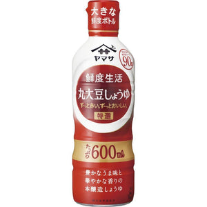 Yamasa Whole Soybean Soy Sauce 600ml - YOYO JAPAN