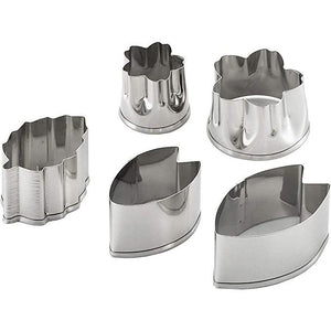 Yoshikawa Sakura Cherry Blossom Vegetable Cutters (Set of 5) YJ2790 - YOYO JAPAN