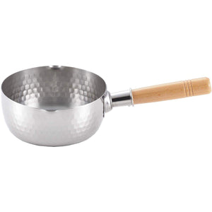 Yoshikawa Yukihira Saucepan Stainless Steel Pot 1.2 Quart 16cm YH6751 - YOYO JAPAN