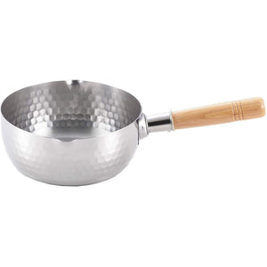Yoshikawa Yukihira Saucepan Stainless Steel Pot 1.7 Quart 18cm YH6752 - YOYO JAPAN