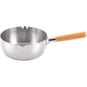 Yoshikawa Yukihira Saucepan Stainless Steel Pot 2.2 Quart 20cm YH6753 - YOYO JAPAN