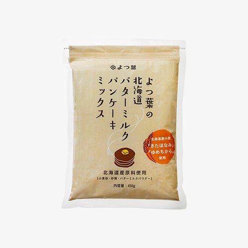 Yotsuba Hokkaido Flour Additive-Free Buttermilk Pancake Mix 450g - YOYO JAPAN