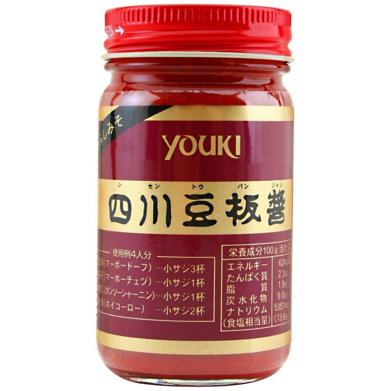 Youki Sichuan Doubanjiang Hot Chili Bean Sauce 130g - YOYO JAPAN