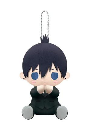 Chainsaw Man Pitanui Aki Hayakawa plush figure, 15cm chibi style, perfect for display.