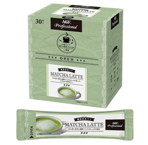 AGF Professional Rich Matcha Latte, 30 Count Powder