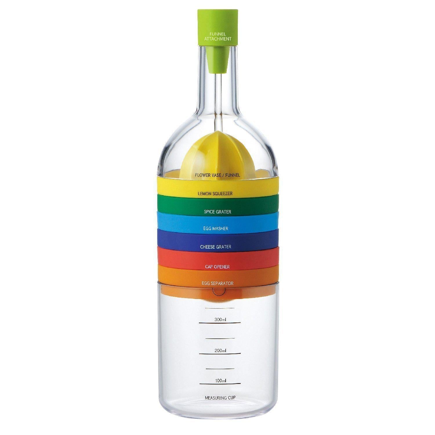 Akebono Bin 8 Bottle All - in - One Kitchen Tool KC - 922