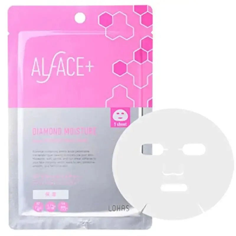 Alface Aqua Moisture Sheet Mask Diamond Moisture 5 - Sheet Box - Mask For Dry & Sensitive Skin