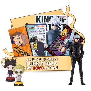 YOYOJAPAN Jujutsu Kaisen Lucky Bag, 1400g, exclusive merch, ideal for anime collectors