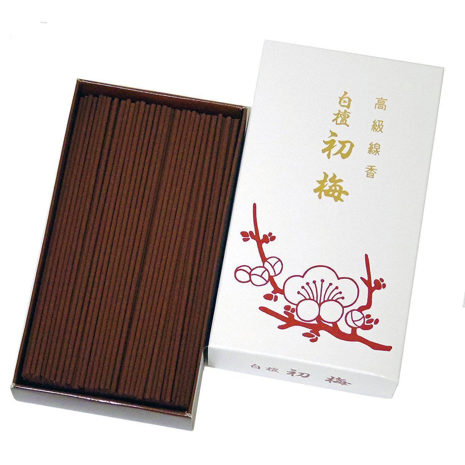Baikundo Japanese Incense for Air Purification Hatsuume 120g