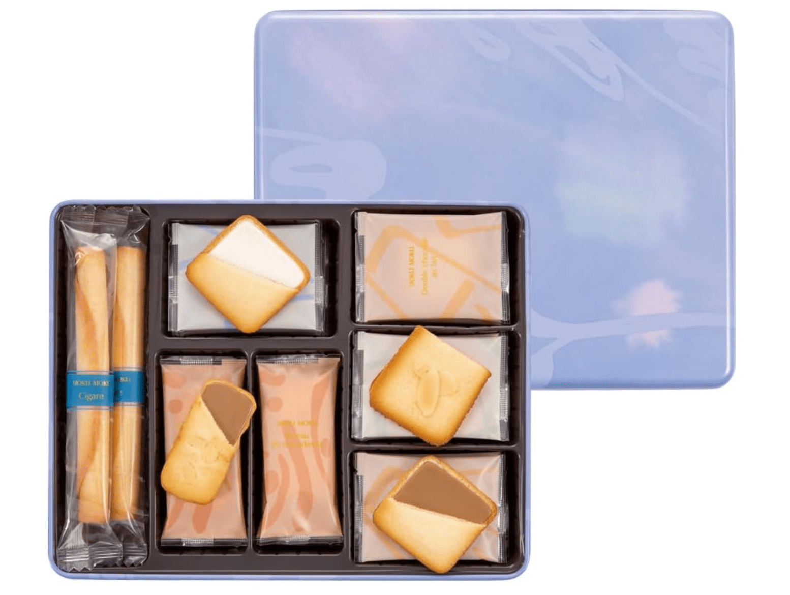 Yoku Moku Petit Cinq Delice, 27 pieces, elegant butter cookies, ideal for gifting