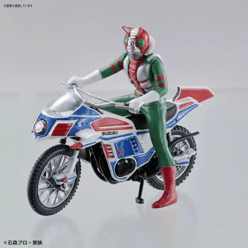 Bandai Mecha Collection Masked Kamen Rider Series No.02 Hurricane Model Kit - Plastic