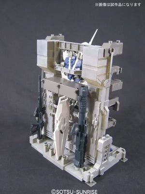 Bandai Mg 1/100 Rx-0 Unicorn Gundam Hd Color + Ms Cage Model Kit Uc - Gunpla