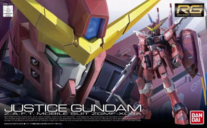 Bandai Rg 1/144 Zgmf-x09a Justice Gundam Model Kit Seed - Gunpla