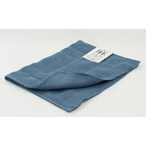 Jogan Linen Bath Mat 12-Ply Hemp 50x70cm, soft absorbent design, ideal for daily bathroom use.