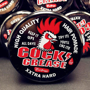 Cock Grease XXtra Hard Hair Pomade in 87g, pineapple scent, perfect for all-day hair control