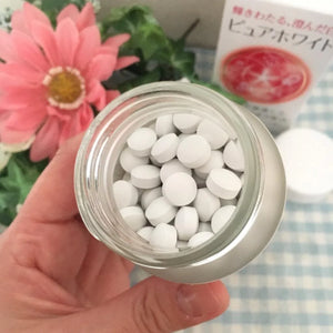 Shiseido Pure White in 240 Tablets, antioxidant blend, perfect for even tone promotion