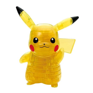 Beverly 3D Crystal Puzzle Cp3 - 022 Pokemon Pikachu (65 Pieces) Pikachu 3D Puzzle