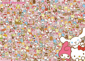 BEVERLY 66 - 221 Jigsaw Puzzle Sanrio Let'S Look For Our Favorite Sanrio Characters 600 Pieces
