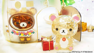 BEVERLY Crystal 3D Puzzle Rilakkuma Korilakkuma & Chairoikoguma Acorn House 66 Pieces