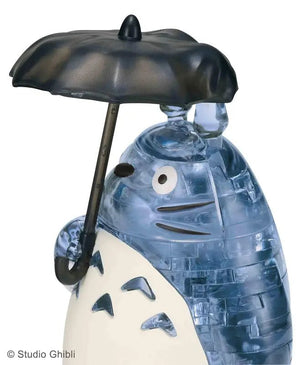 Beverly Crystal Puzzle Totoro Gray 42 Pieces Japanese 3D Puzzle Figure