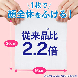 Biore Clear Wipe Sheets 32ct Oil - Free Makeup Remover Large Sheets