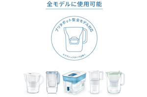 Brita Cartridge Water Purifier, Pot Type, Replacement, 4 Pieces