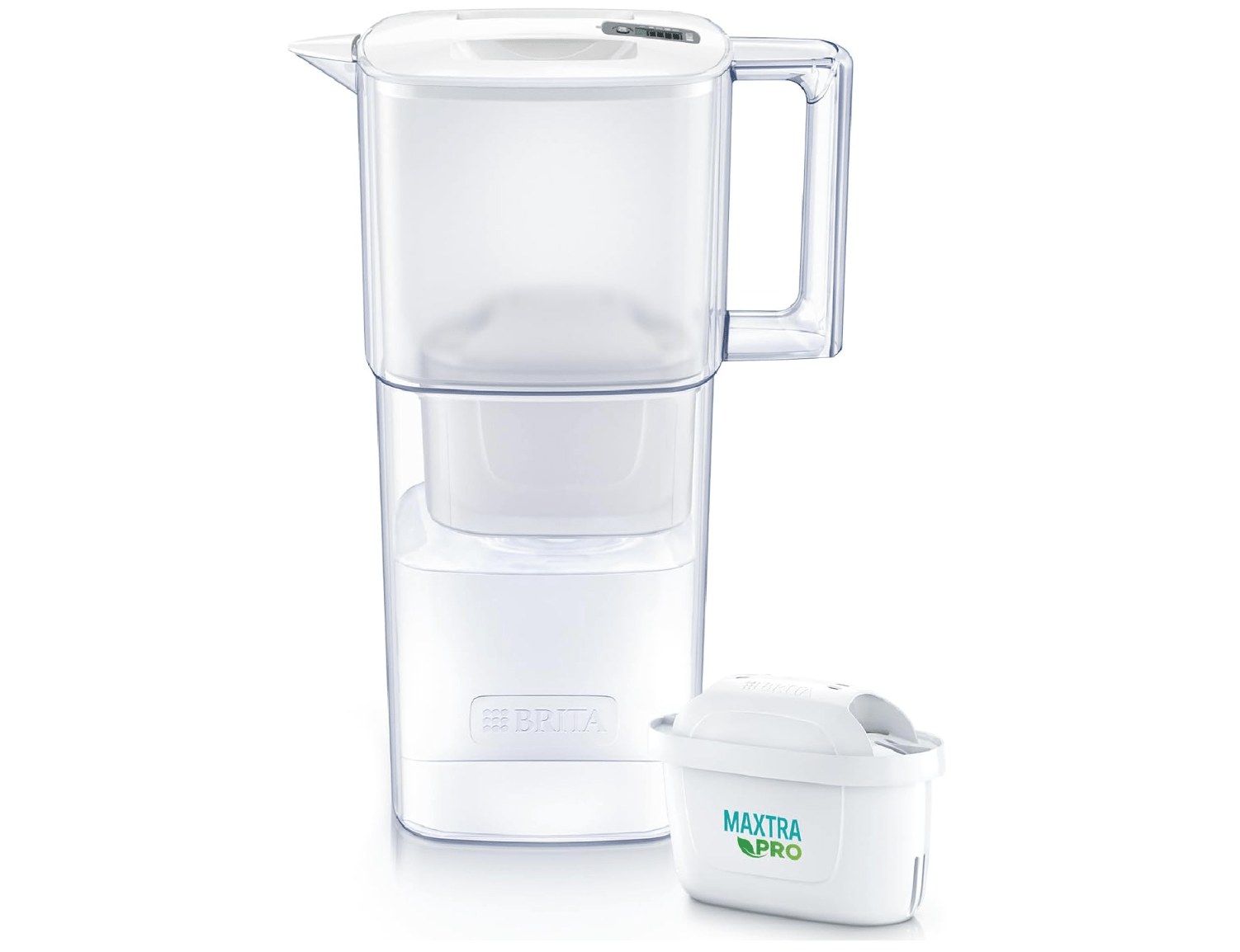 Brita Water Purifier, Pot Type, PFOS/PFOA Removal Tested, Filtered Water Capacity: 2.1 gal (1.15 L)