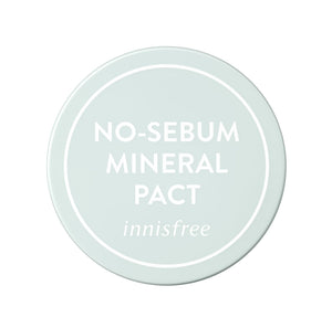 Innisfree No - Sebum Mineral Pact For A Baby - Like Smooth Skin - Facial Control Powder