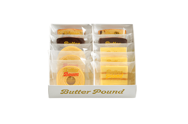Pure Butter Pound Cake 28, 10 pcs, soft buttery flavor, ideal for tea time