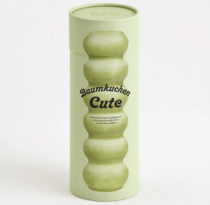 Uheim Baumkuchen Cute Matcha 14 Pieces, mini ring cakes with soft texture, ideal for tea time