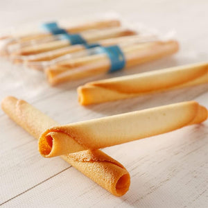 Cookies arranged on a plate from Yoku Moku Cigare set