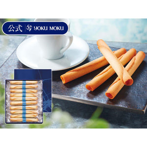 Experience Japanese craftsmanship and melt-in-mouth crispness with Yoku Moku Cigare Japanese Cigar Cookies, 30 Pieces, crafted for gifting, sharing, or quiet indulgence