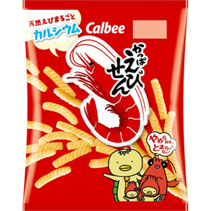 Calbee Kappa Ebisen Shrimp Flavored Chips 77g (Pack of 3)