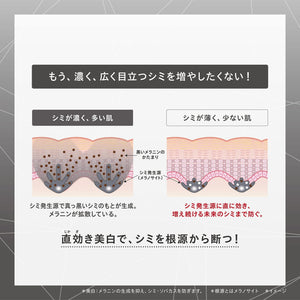 One By Kose Melano Shot W Regular Size 40ml Whitening Essence