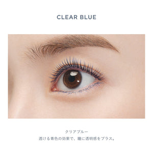 Uzu Moterash Clear Blue Water Resistant Eyelash Serum and Mascara Base with Fucoidan