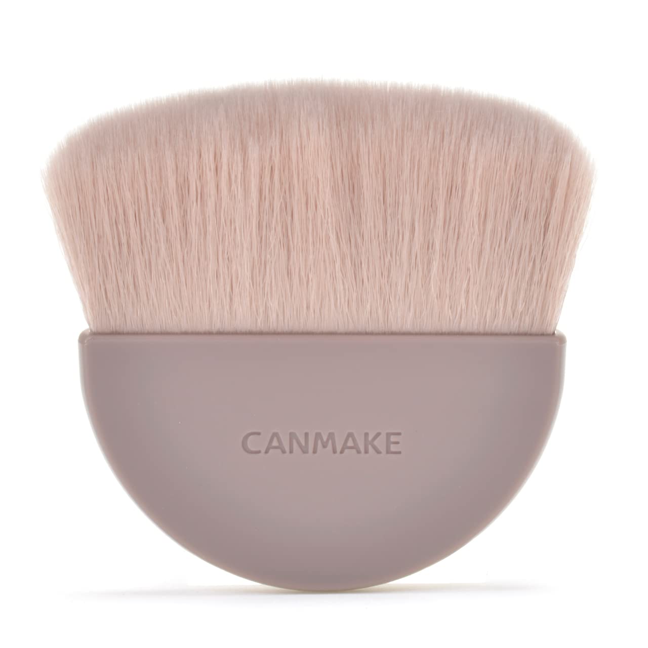 Canmake Matte Marshmallow Finish Powder Round Brush in Brown - 1 Piece