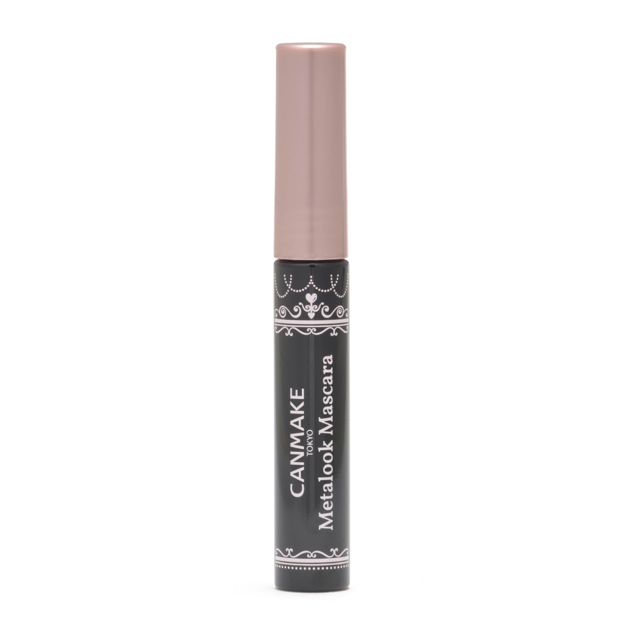 Canmake Metal Look Mascara 4.0g - 01 Black With Eyelash Curling Feature