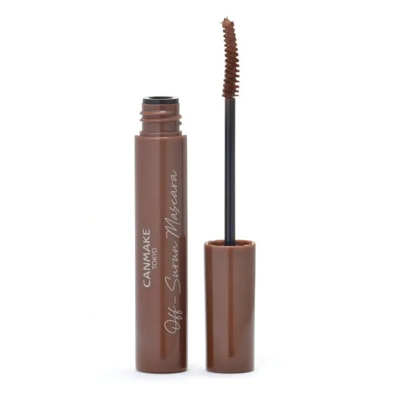 Canmake Off Shun Mascara 02 Milk Brown 7g - Japanese Film Mascara - Waterproof Mascara