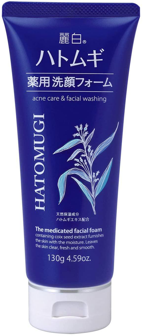 Hatomugi The Medicated Facial Foam 130g - Acne Care And Facial Washing Products