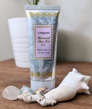 CanMake Skin Gel Tokyo Mermaid UV Sunscreen 01 Transparent SPF50+ PA++++ 40g
