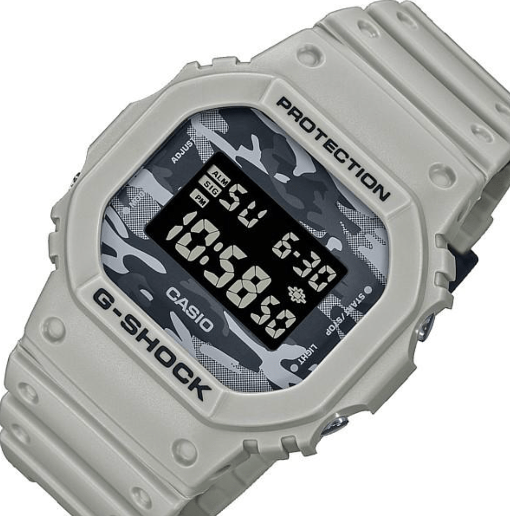 Casio DW - 5600CA - 8JF Men's Watch, Limited Edition Model / DIAL CAMO UTILITY