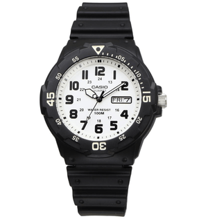 Casio MRW - 200 Men's Standard Quartz Watch, White Arabia MRW - 200H - 7BV