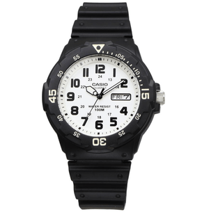 Casio MRW - 200 Men's Standard Quartz Watch, White Arabia MRW - 200H - 7BV