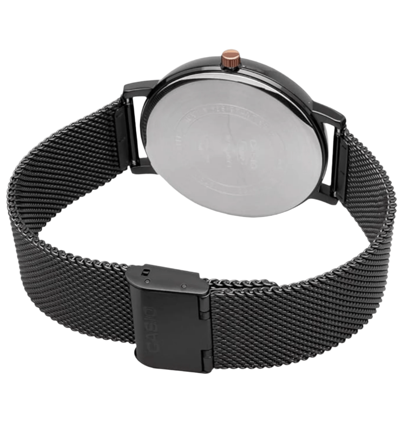 CASIO Quartz Men's Watch Slit Display Calendar MTP - B105MB - 1AV Black Dial