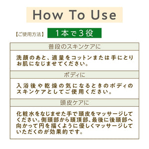 Cezanne Natural Lotion 360Ml Japan - Prevent Rough Skin Dokudami Lotion