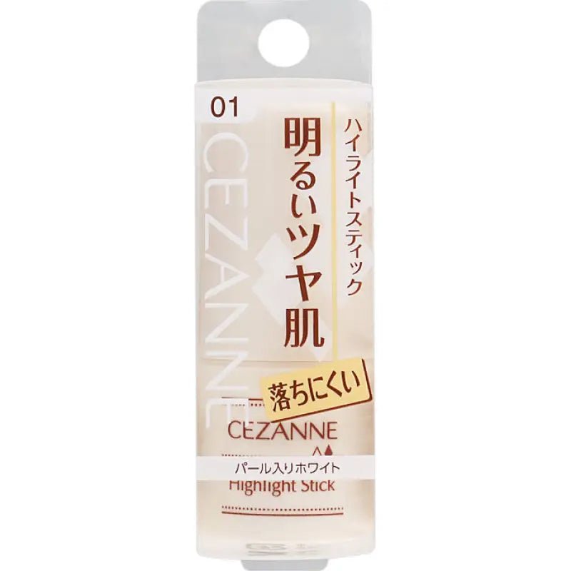 Cezanne highlight stick 01 pearl - filled White