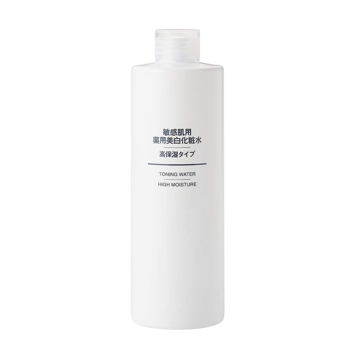 Muji Medicated Whitening Lotion - High Moisture Large 400ml for Sensitive Skin