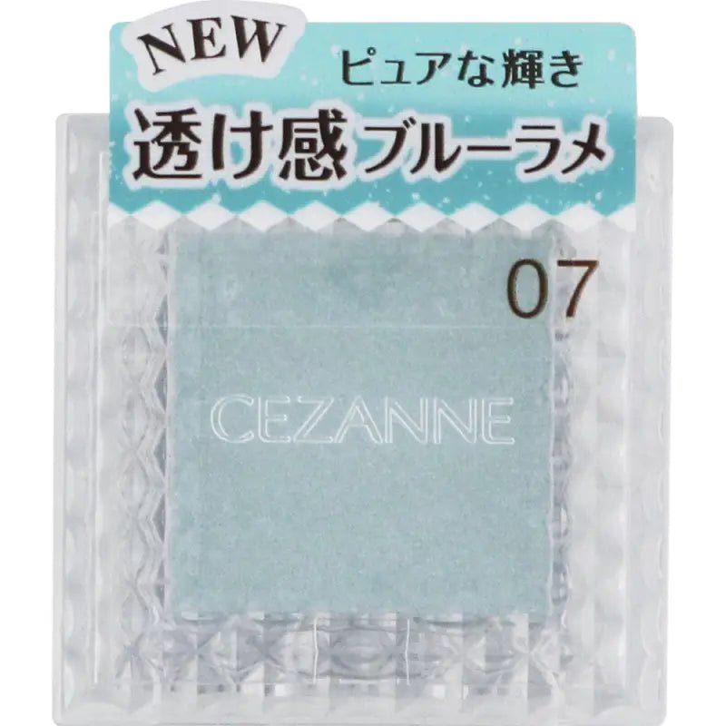Cezanne Single Color Eyeshadow 07 Ice Blue 1.0g - Single Shade Eyeshadow - From Japan